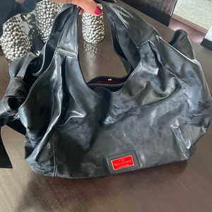 Valentino Caravani Hobo Shoulder Bag